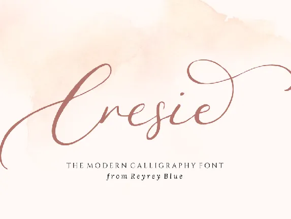 Cresie font