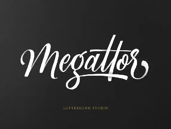 Megattor Script font