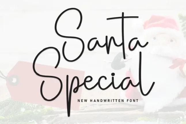 Santa Special Script font