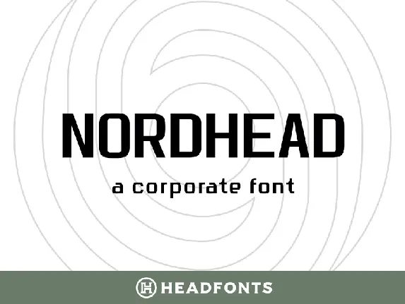 Nordhead font