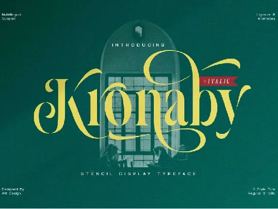 Kronaby font