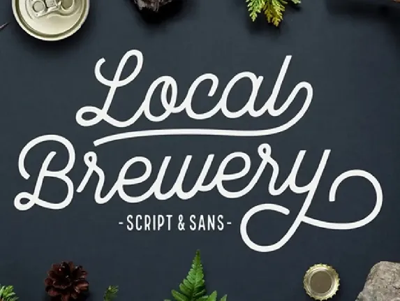 Local Brewery font