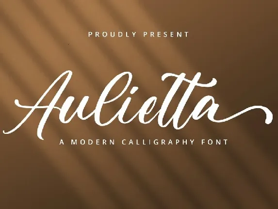 Aulletta font