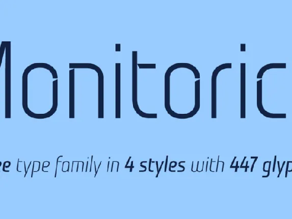 Monitorica font