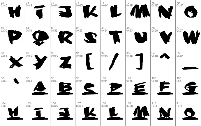 Krunch Bunch font