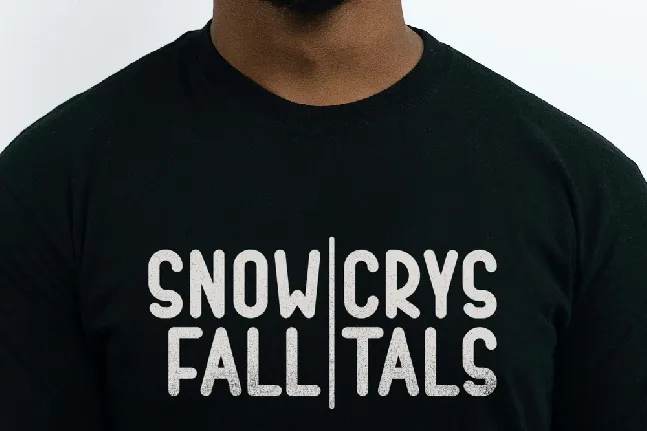 Snowfall Crystals font