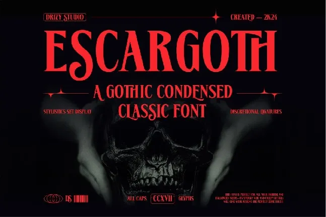 Escargoth Demo font