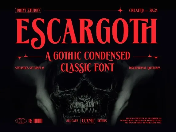 Escargoth Demo font