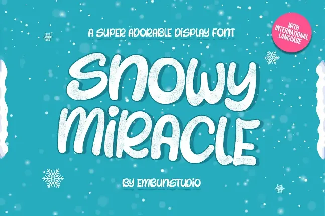 Snowy Miracle font