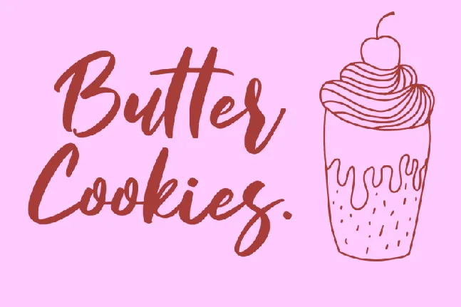 Butter Notes font