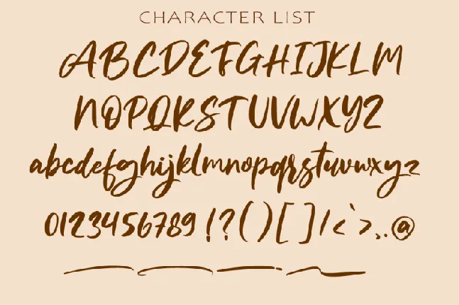 Butter Notes font