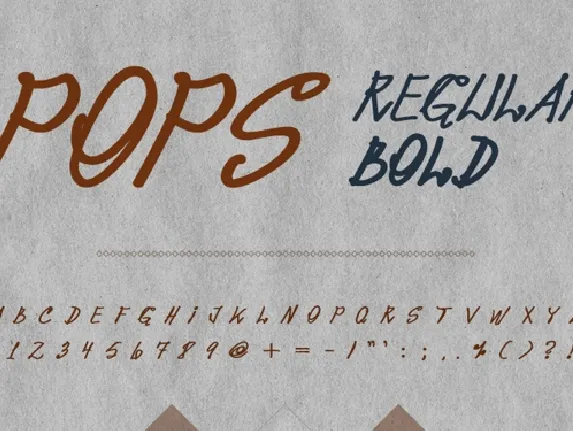 pops font