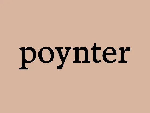 Poynter font