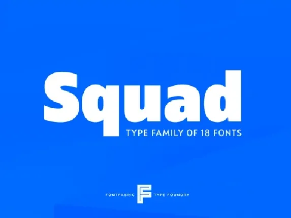 Squad font