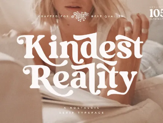 Kindest RealityDemo font