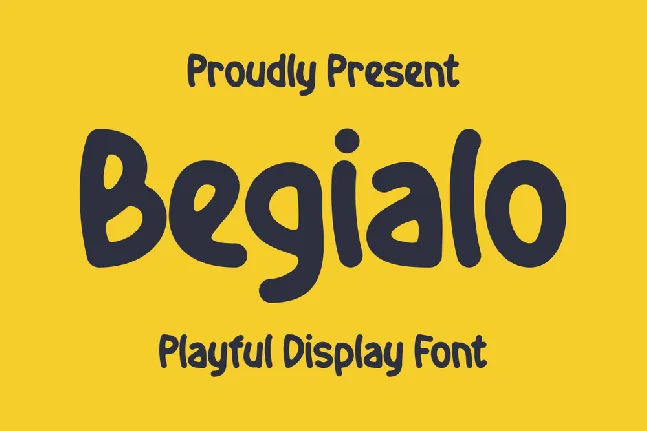 Begialo font