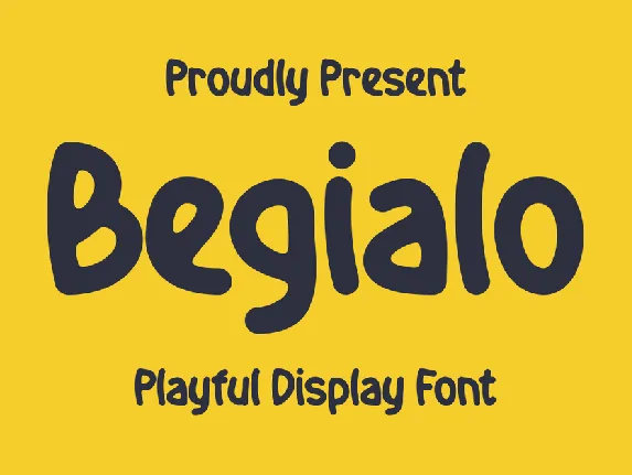 Begialo font