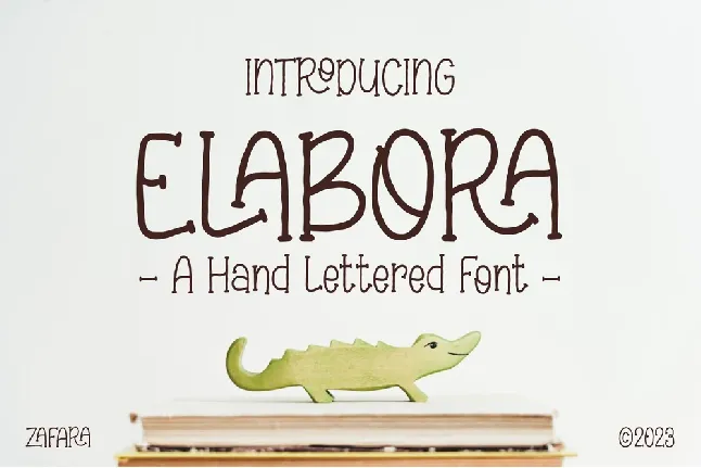 Elabora DEMO font