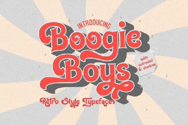 Boogie Boys font