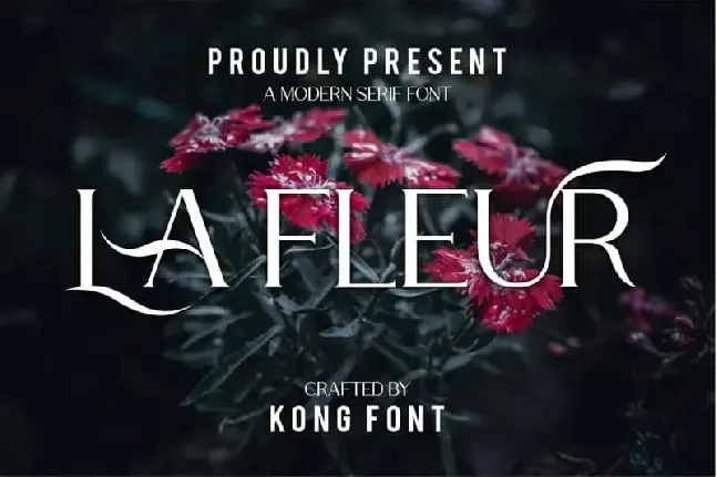 La Fleur Serif font