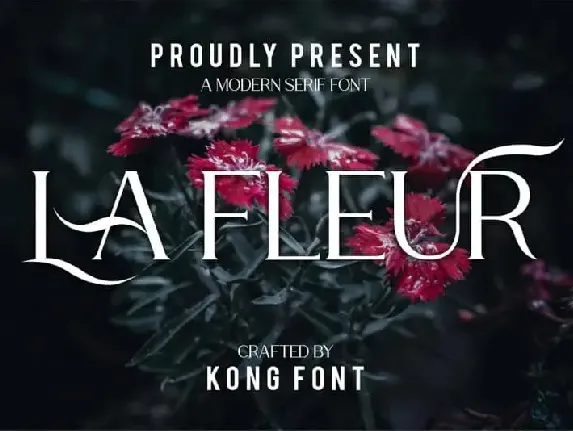 La Fleur Serif font