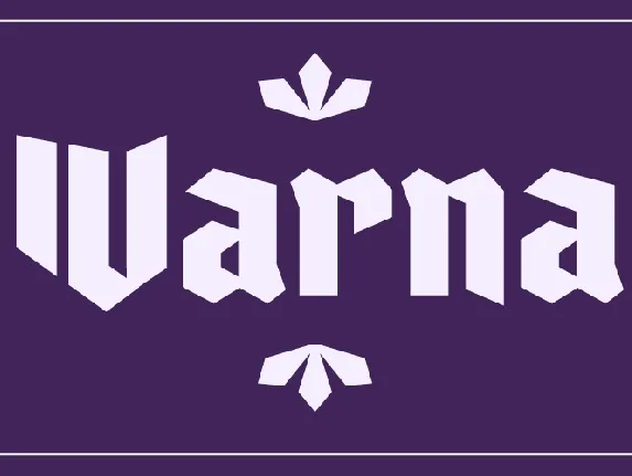 Varna font