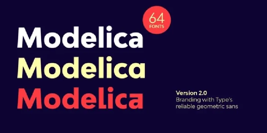 Bw Modelica Family font