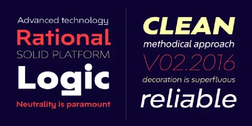 Bw Modelica Family font