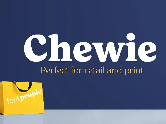 Chewie font