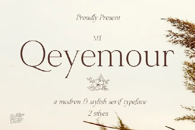 Mt Qeyemour font