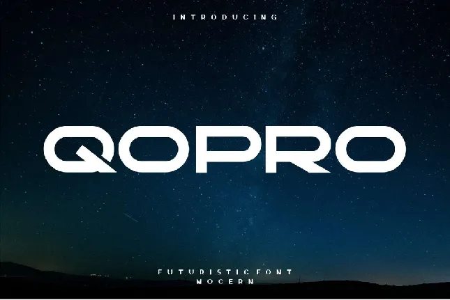 Qopro font