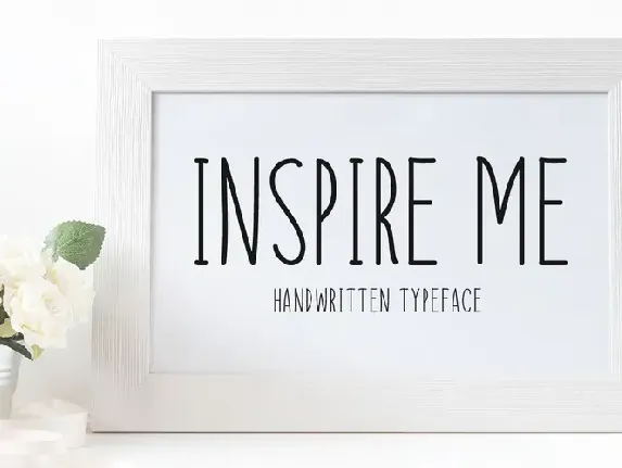 Inspire Me font