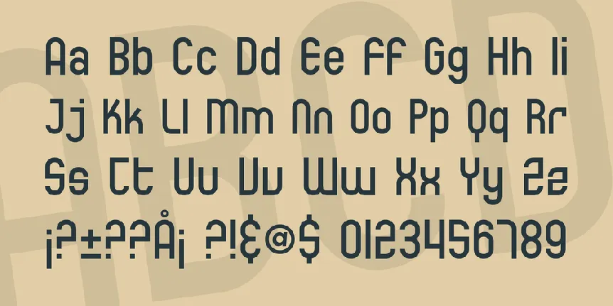 SF Eccentric Opus font