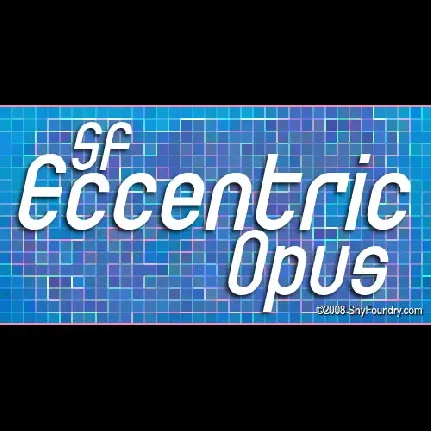 SF Eccentric Opus font