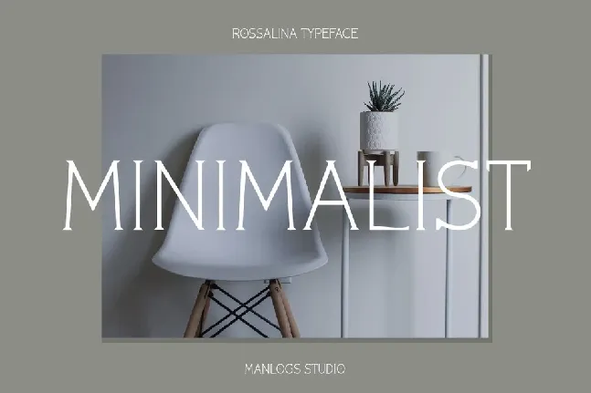 Rossalina font