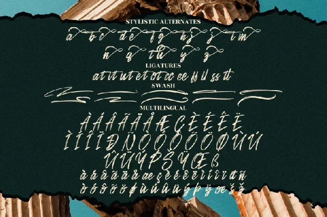 Sandershon font