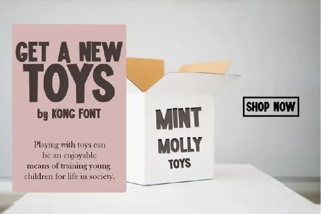 Mintmolly Display font