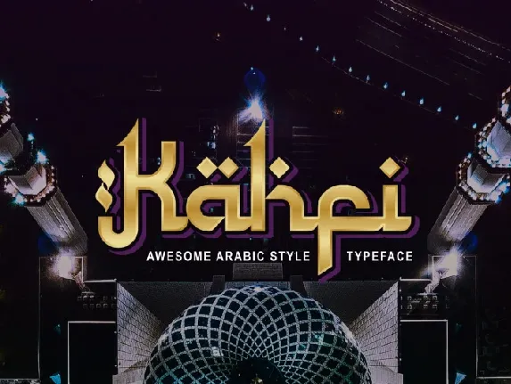 Kahfi Typeface font