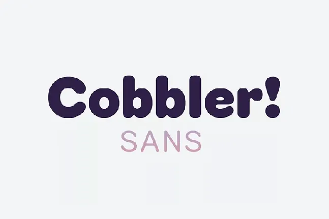 Cobbler Sans Family font