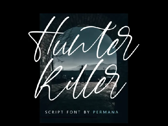 Hunter Killer font