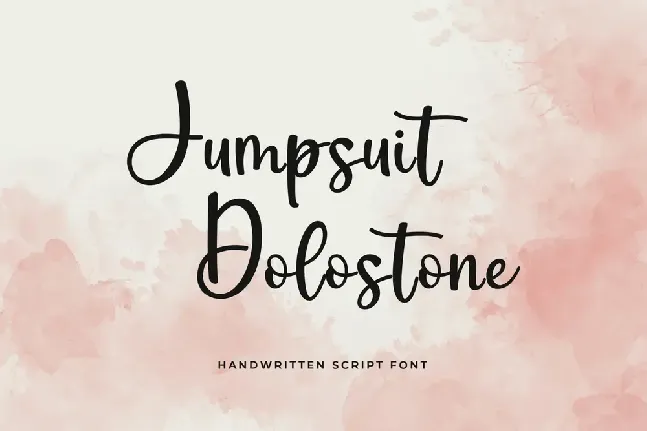 JumpsuitDolostone font