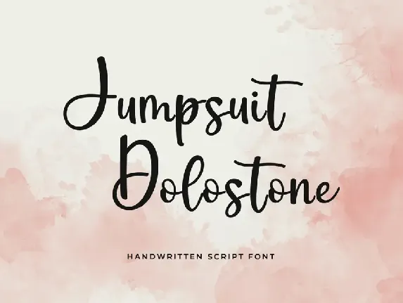 JumpsuitDolostone font