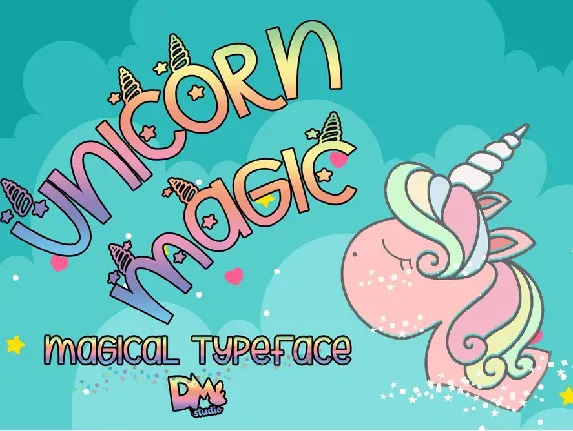 Unicorn Magic font