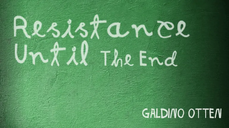 Resistance Until The End font