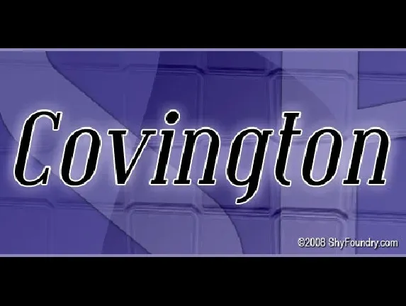 SF Covington font