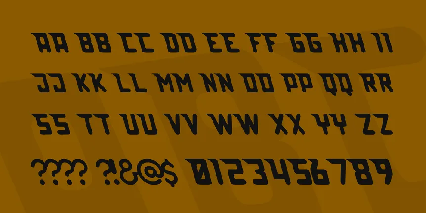 Lazerbeam surprise font