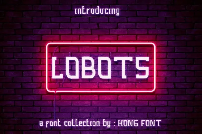 Lobots Collection font