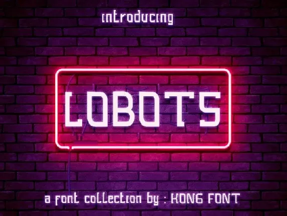 Lobots Collection font