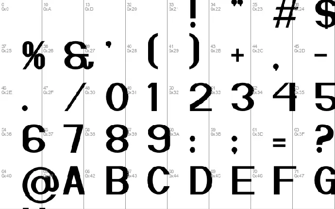 Mogate font