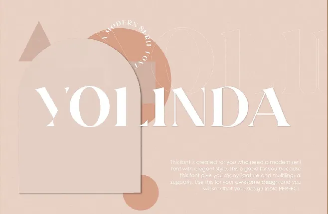 Yolinda font